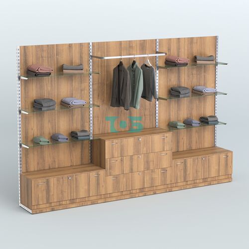 Система ЭЛЕГАНТ №6 пристенная с ДСП и тумбами Т11 и Т13 (3600 мм)