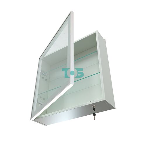 Витрина настенная №1-1А с прозрачными полками серии Collecto