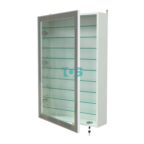 Витрина настенная №2-5А высокая с девятью полками серии Collecto