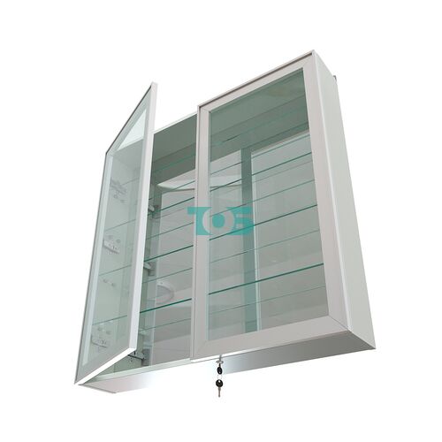 Витрина настенная №4-2А зеркальная серии Collecto