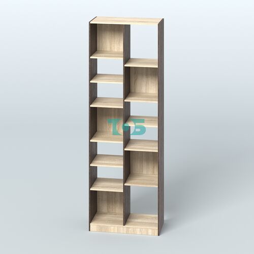 Стеллаж из ДСП серии ЛОФТ №8-2 с полками ДСП