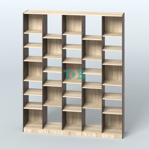 Стеллаж из ДСП серии ЛОФТ №13-2 с полками ДСП