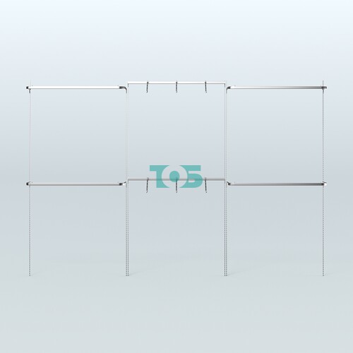 Neo Fix №1 с хромированными поручнями (3600 мм)