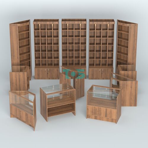 Павильон с недорогими витринами для продажи чая и кофе №3