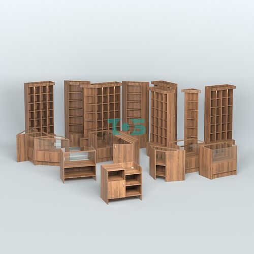 Павильон со стеклянными прилавками для продажи чая и кофе №5