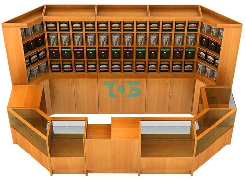 Павильон в торговый центр для продажи чая и кофе №8