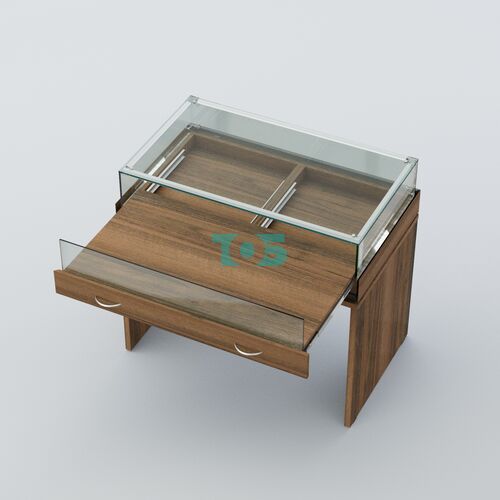 Витрина для музеев "Коллекция" №4-П с подсветкой