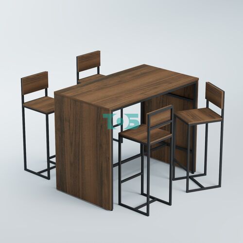 Комплект барный стол "Кофе-брейк" №3 и стулья