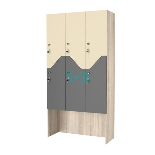 Шкаф для раздевалок СТАНДАРТ-Элегия №3-3Б