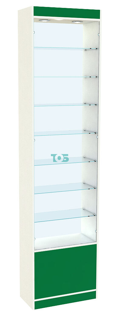 Высокая витрина серии Эконом №304-600 (без дверей)
