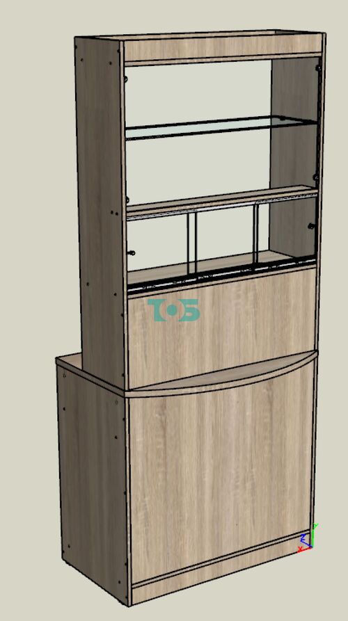 Витрина-прилавок Эконом №3