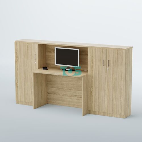 Ресепшен с тумбами и дверками ВЕГА №1