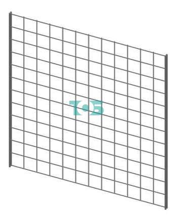 Решетка квадратная под навеску сувенирной продукции РЕШ-С06-СУВ