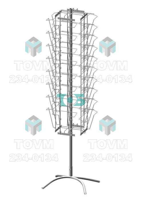 Б.ВР.06 Буклетница вращающаяся 36 ячеек (16A4+20А4)