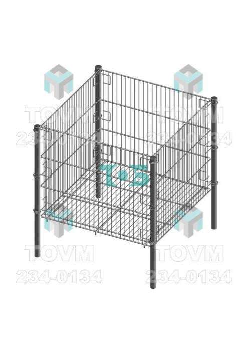 КРС01 Корзина средняя, глубина 510 мм (695х695х735 мм)