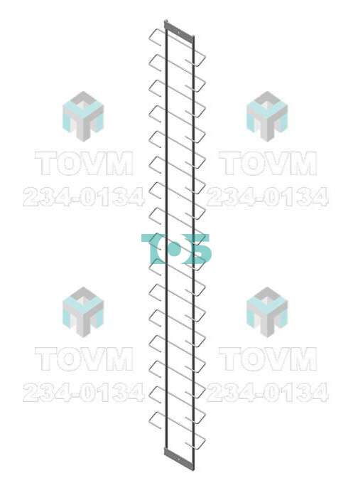 Д-24. Дисплей для очков 16 ячеек (белый) (открытый доступ)