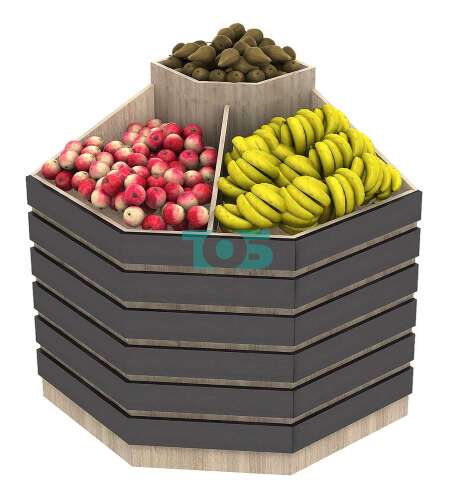 Прилавок FRUIT-COURT №3ДП