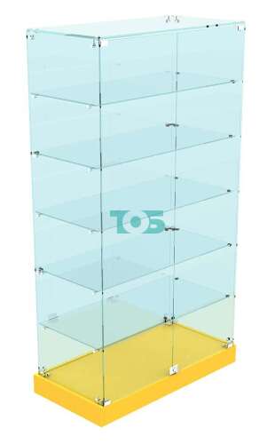 Витрина стеклянная на подставке для магазина детской одежды СОЛНЕЧНЫЙ СВЕТ ХП-505