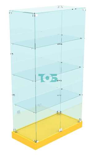 Витрина прямоугольная стеклянная для продажи детских товаров СОЛНЕЧНЫЙ СВЕТ ХП-05