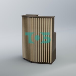 Ресепшен угловой серии ВЕРТИКАЛЬ №3