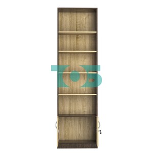Стеллаж из ДСП с 4-мя полками 350x600 мм серии LEVEL-4 №6 (З/C - ДВП)