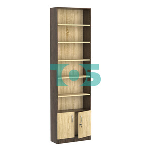 Стеллаж из ДСП с 5-ю полками 250x600 мм серии LEVEL-5 №4 (З/C - ДВП)
