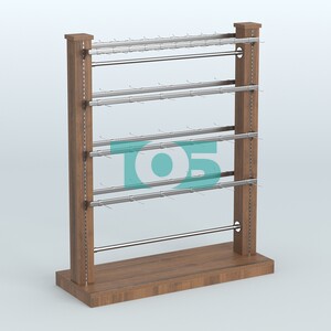 Островная система с перфорацией и пристенными поручнями под крючки с навеской №4