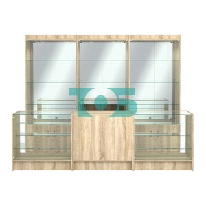 Комплект витрин ЭК-03 и прилавков ЭК-4