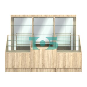 Комплект витрин ЭК-03 и прилавков ЭК-7