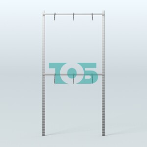 Система ГЛОБАЛ настенная с пристенными поручнями №4 (1200 мм)