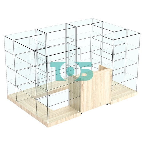 Торговый островок ХИТ ПРОДАЖ №4 (открытый) (4.86 кв.м)