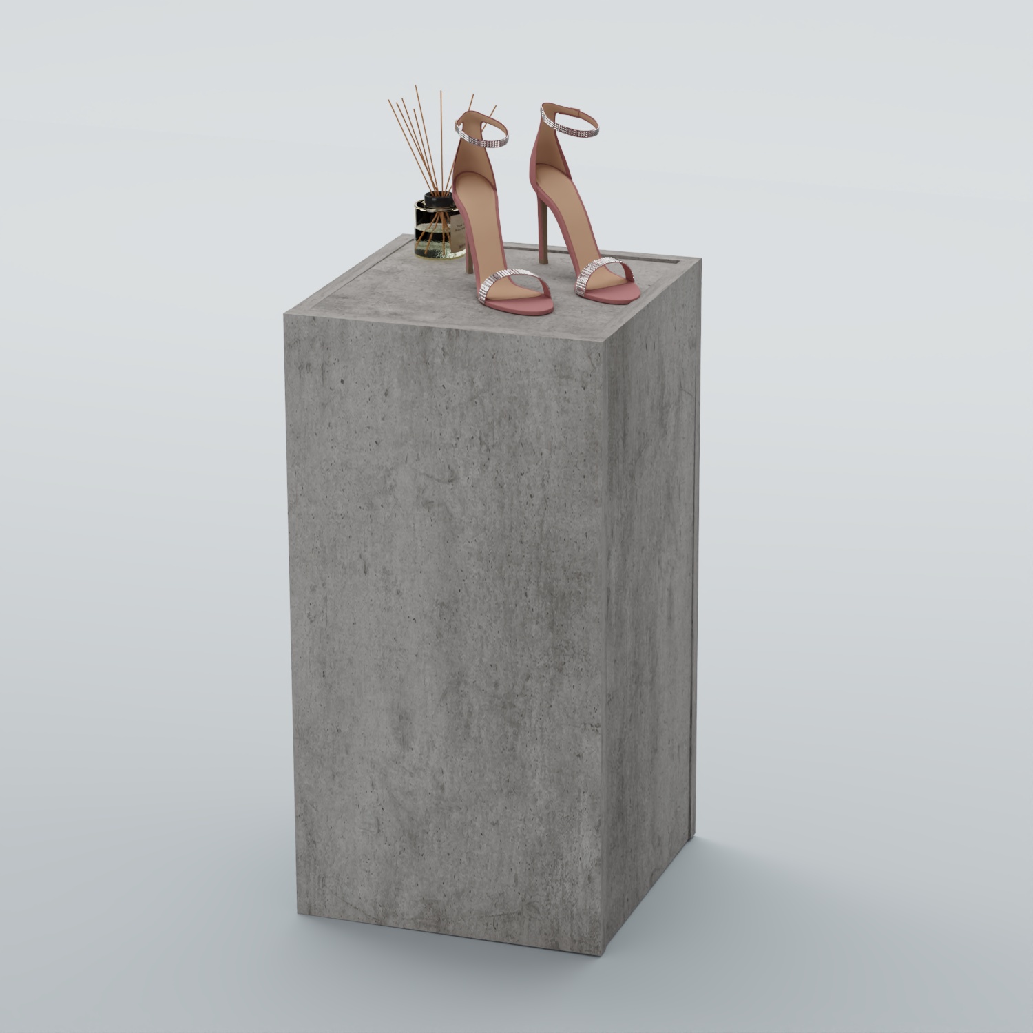 Демо-стенд Ступень №2 Бетон Чикаго светло-серый F186 ST9