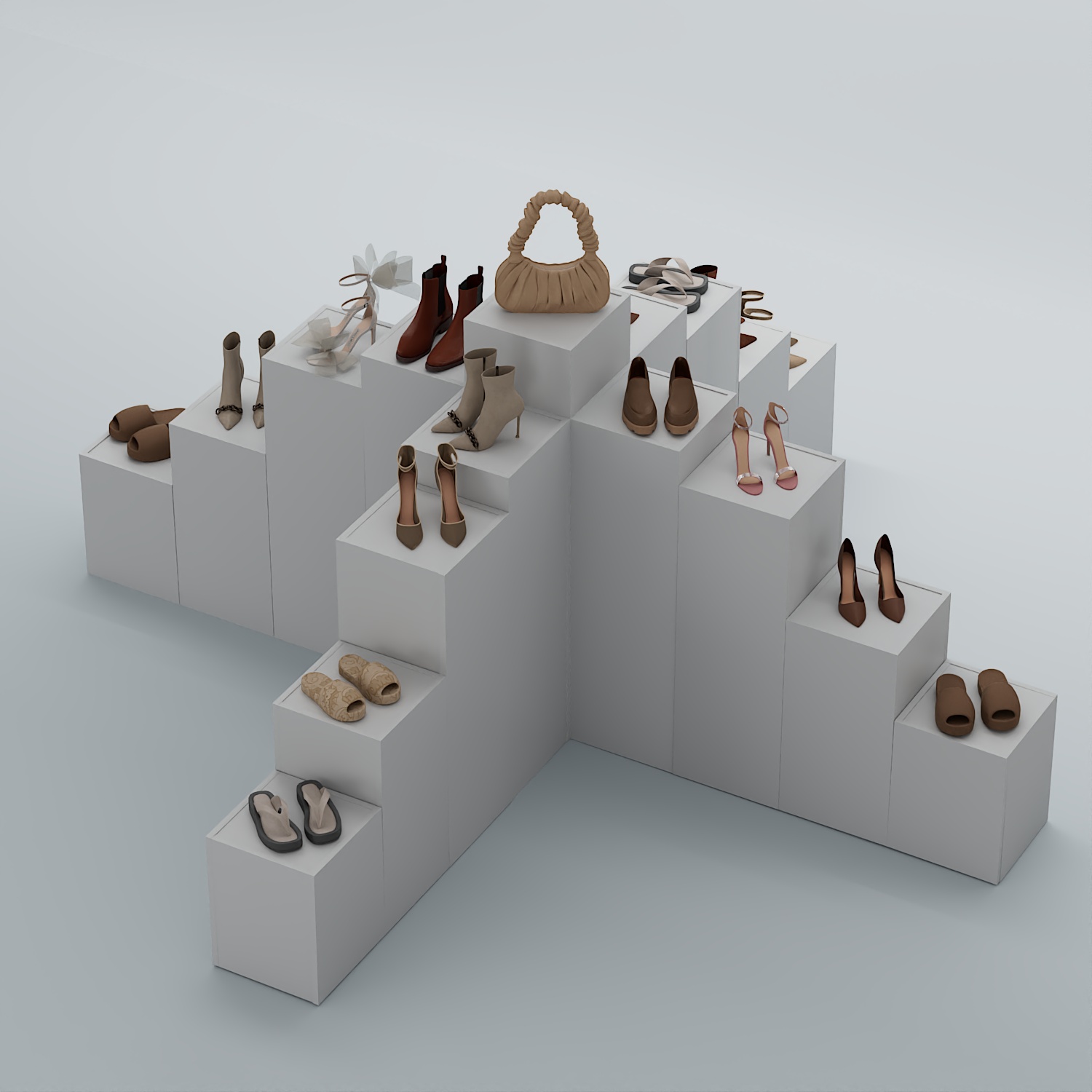 Демо-стенд Ступени-Крест №4 Серый