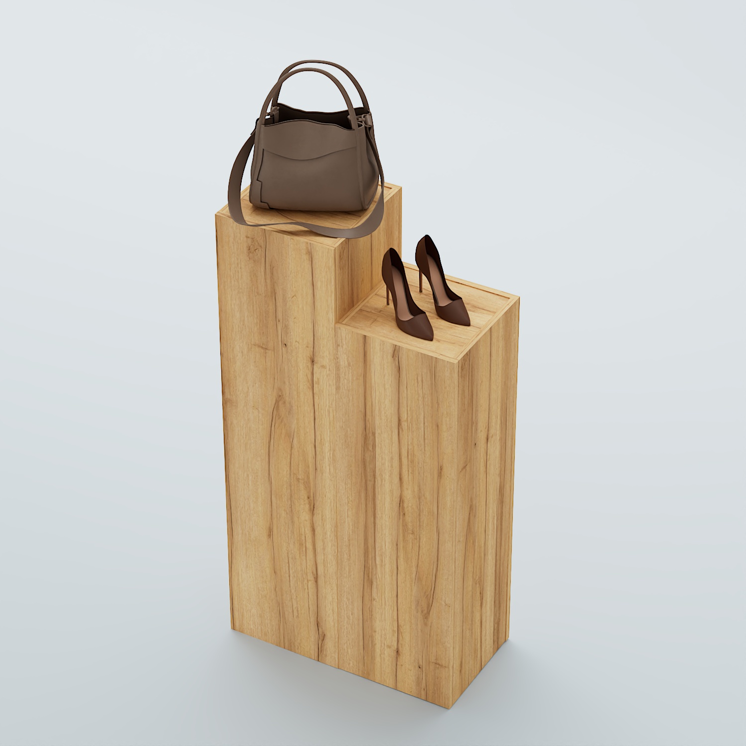 Демо-стенд Ступени-Лестница №1 Дуб Золотистый