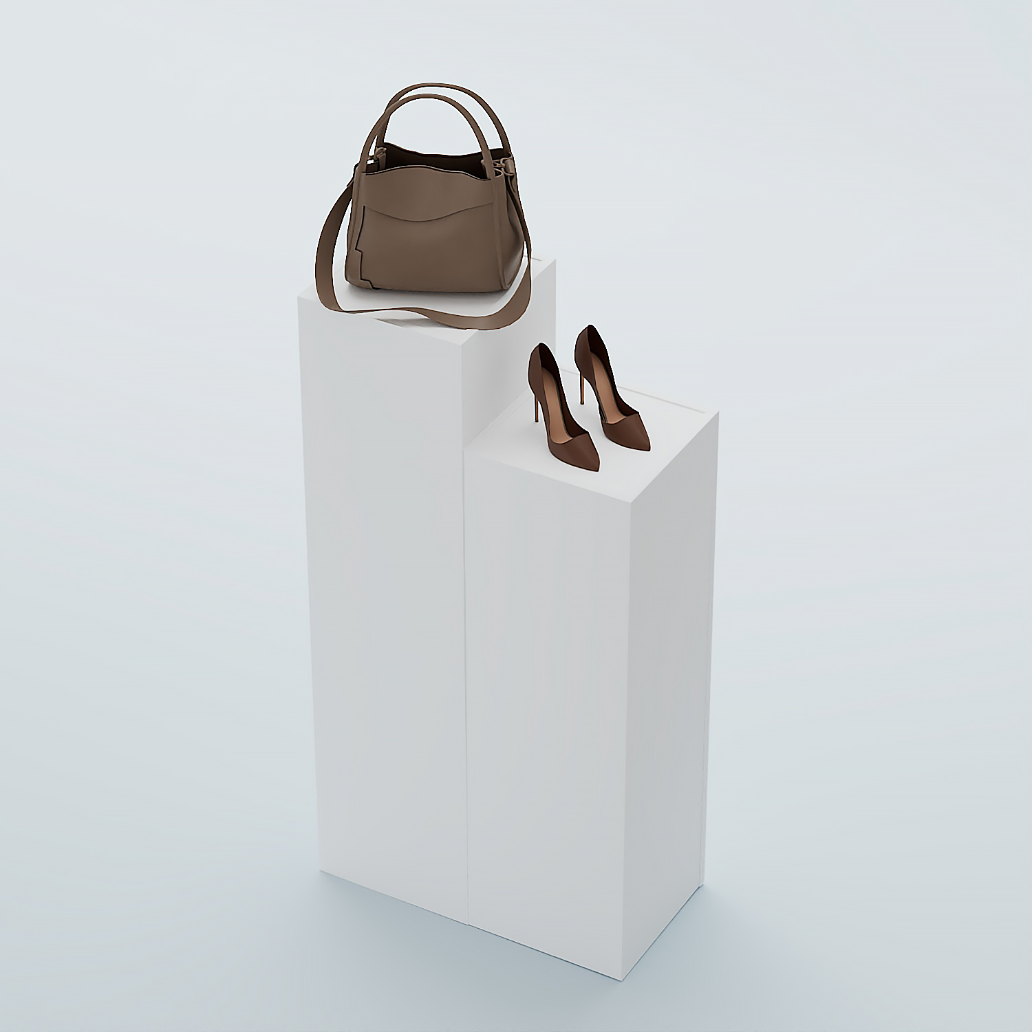 Демо-стенд Ступени-Лестница №1 Белый