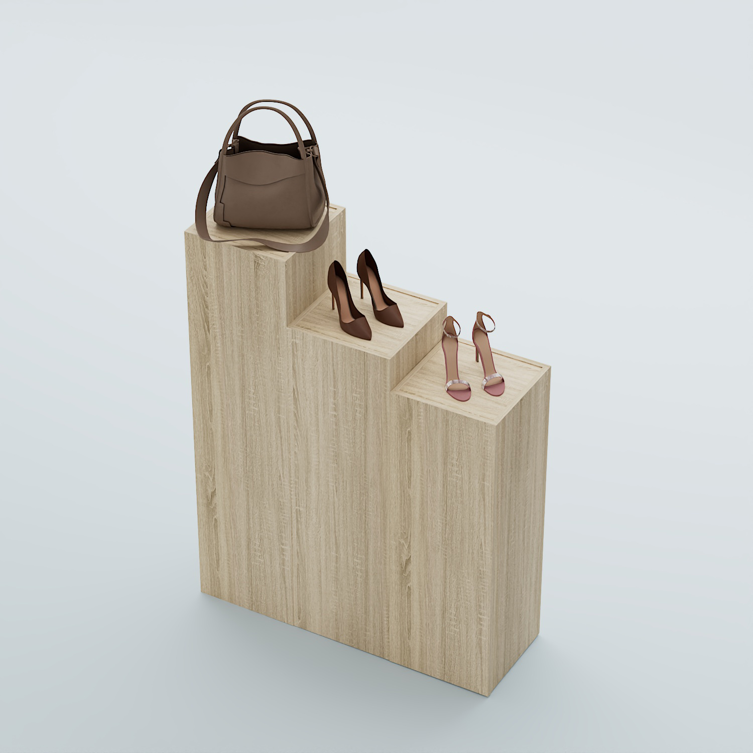 Демо-стенд Ступени-Лестница №2 Дуб сонома