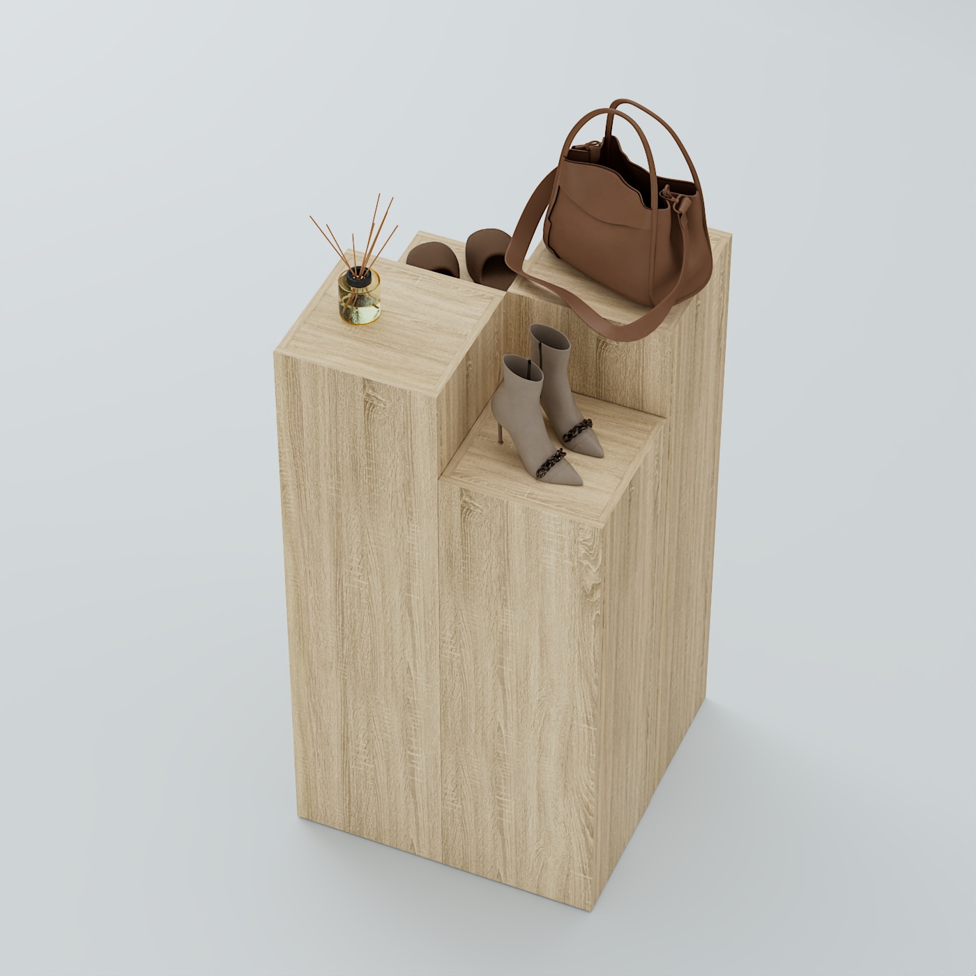 Демо-стенд Ступени-Пересечение №1 Дуб сонома