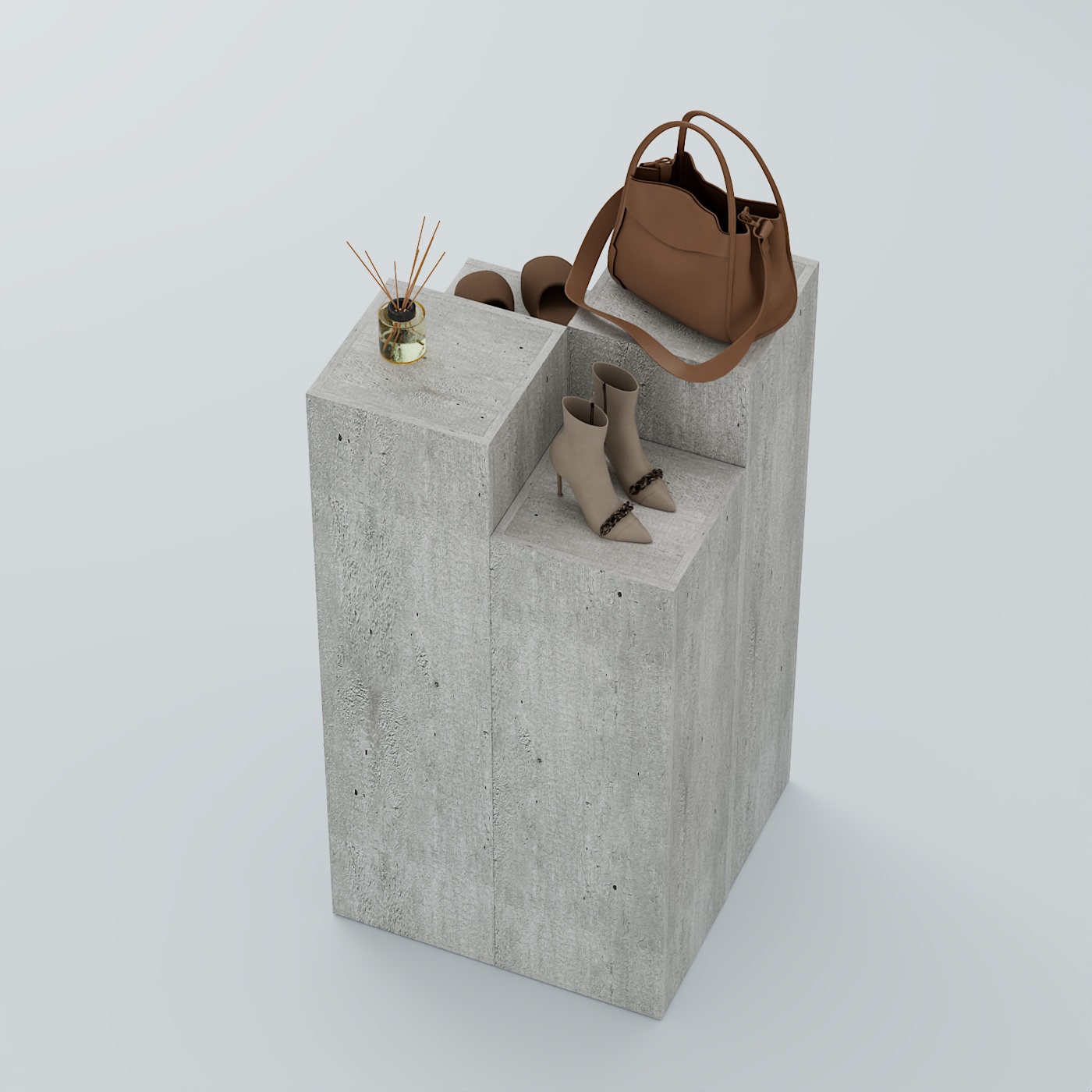 Демо-стенд Ступени-Пересечение №1 Метрополитан Грей