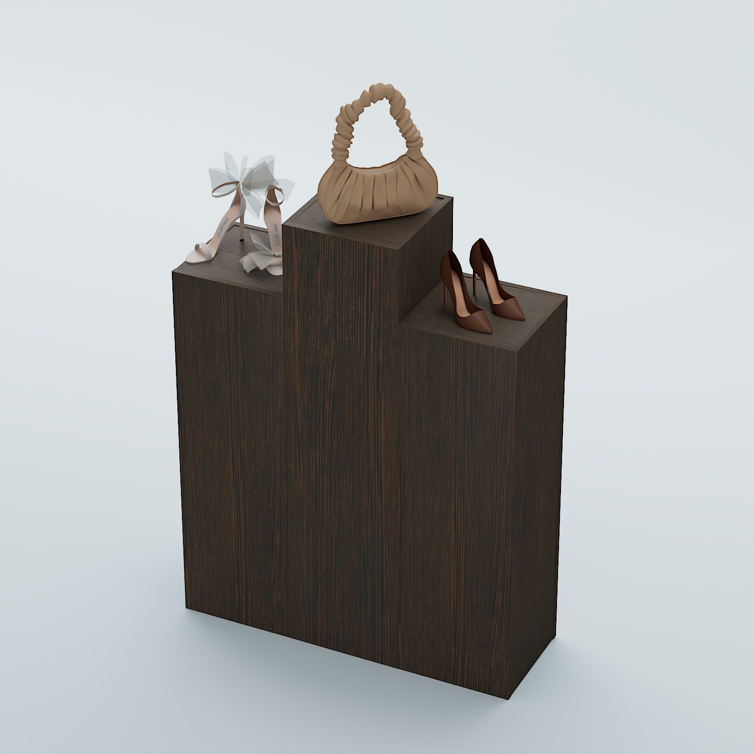 Демо-стенд Ступени-Пирамида №1 Дуб Венге