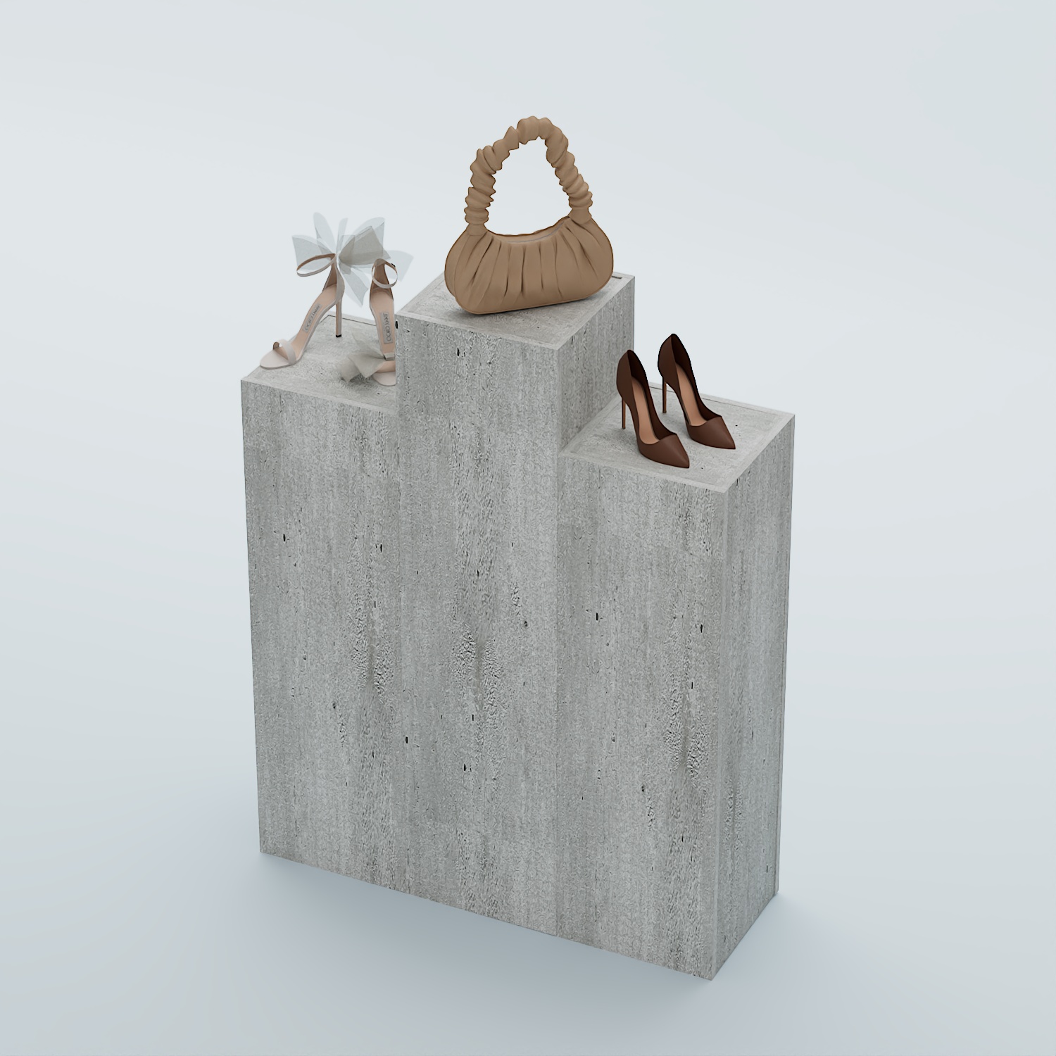 Демо-стенд Ступени-Пирамида №1 Метрополитан Грей