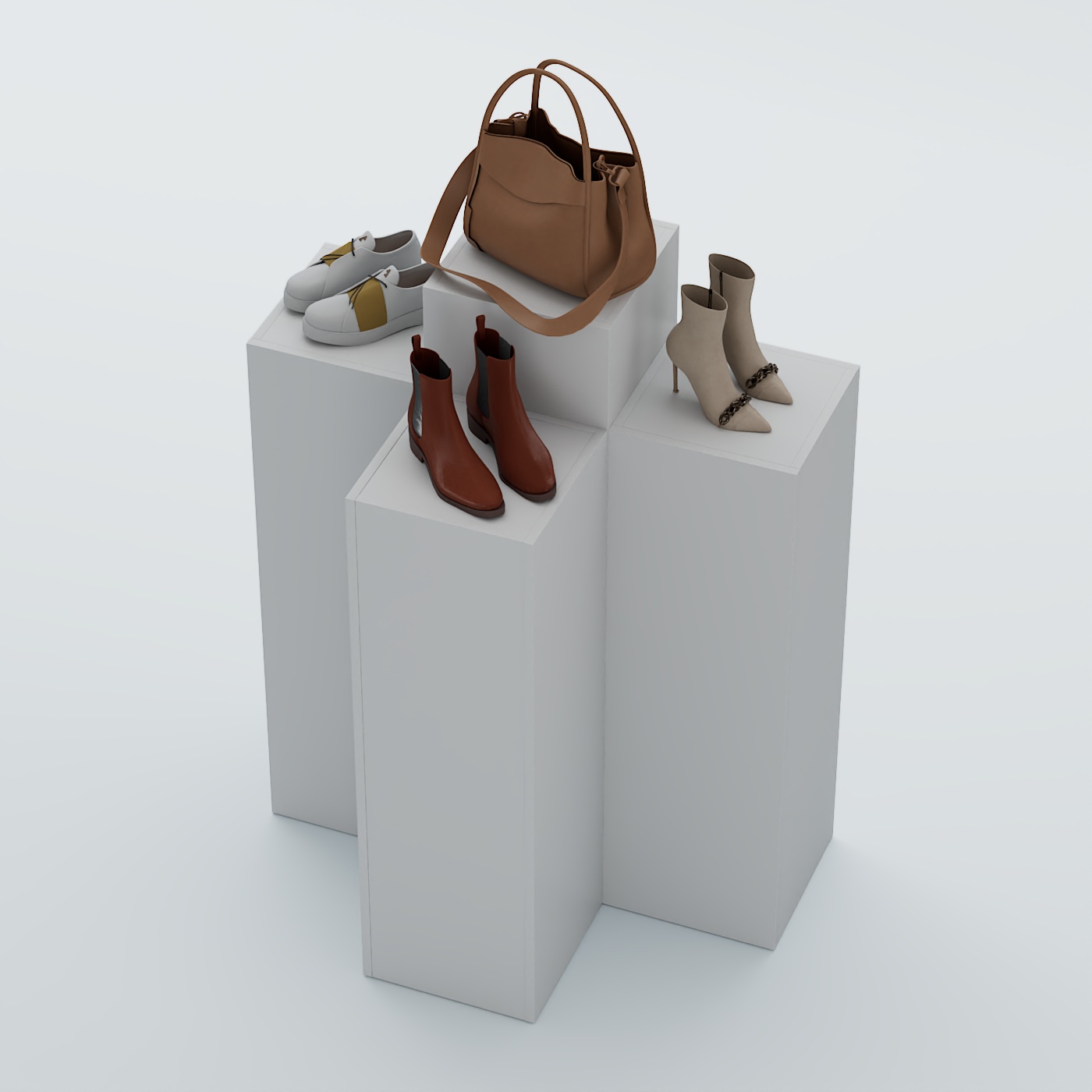 Демо-стенд Ступени Т-обр №1 Серый