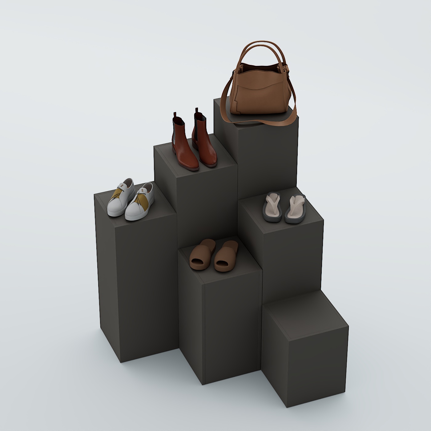 Демо-стенд Ступени-Шаг №1 Черный