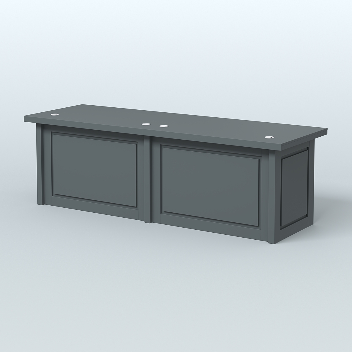 Стол президиума Рикамо Темно-Серый