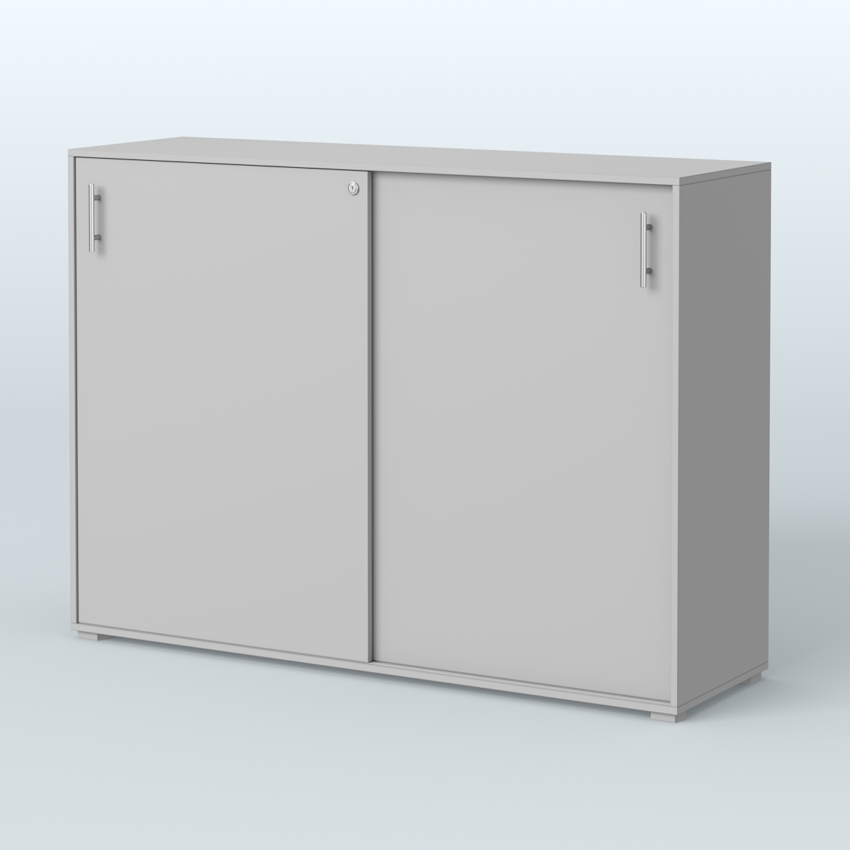Тумба с раздвижными фасадами Тиана Серый