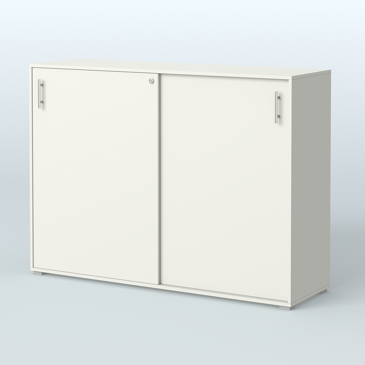 Тумба с раздвижными фасадами Тиана Белый