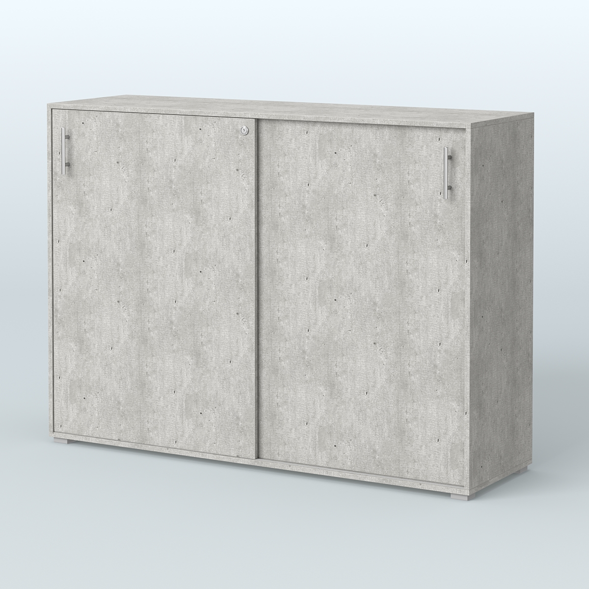 Тумба с раздвижными фасадами Тиана Метрополитан Грей