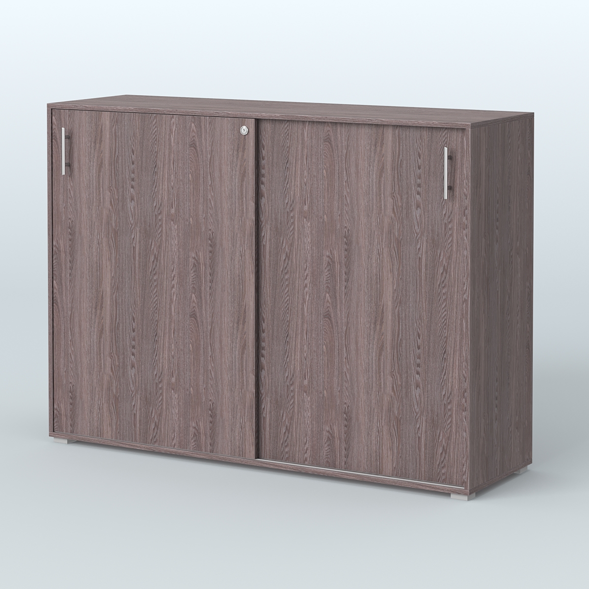 Тумба с раздвижными фасадами Тиана Ясень Анкор темный