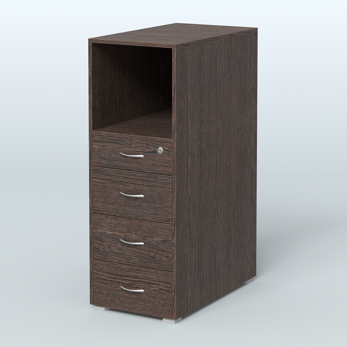 Тумба высокая Стандарт Дуб Венге