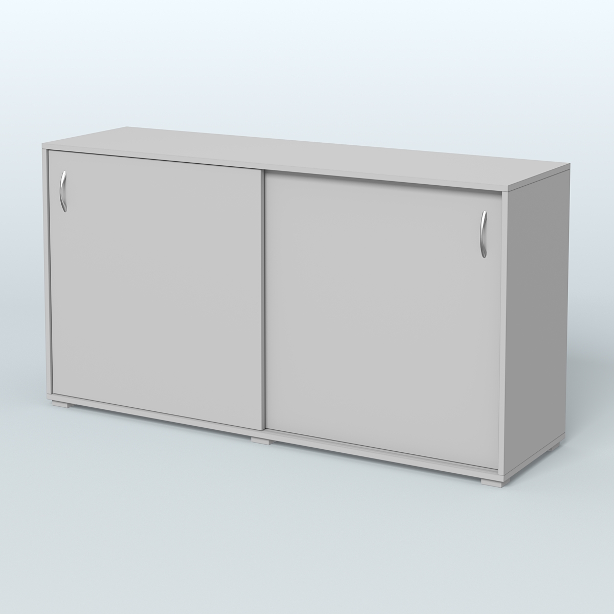 Тумба-купе объединяющая Некста Серый