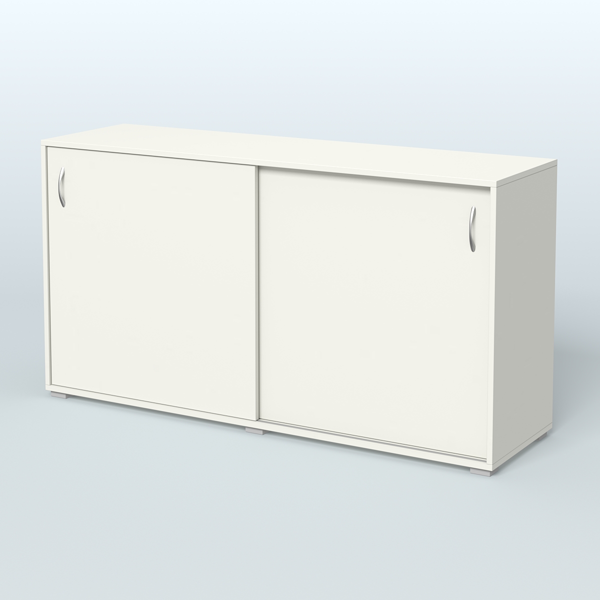 Тумба-купе объединяющая Некста Белый